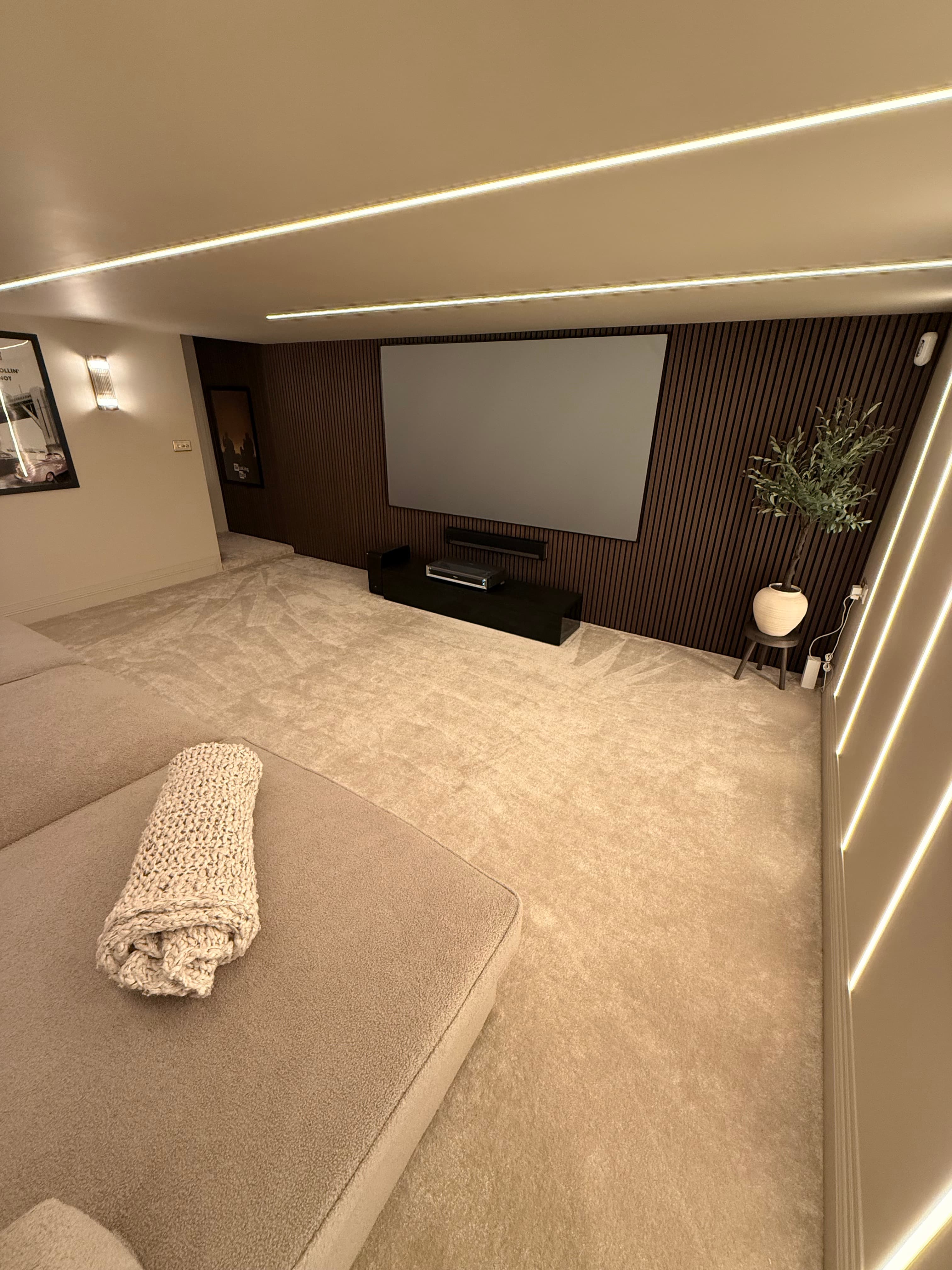 Premium flooring in modern interior